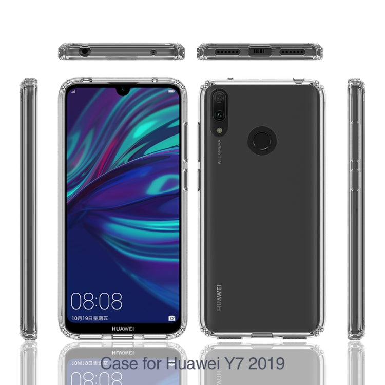 Scratchproof TPU + Acrylic Protective Case for Huawei Y7