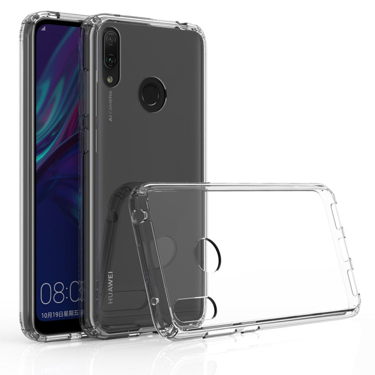 Scratchproof TPU + Acrylic Protective Case for Huawei Y7