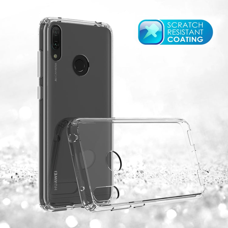 Scratchproof TPU + Acrylic Protective Case for Huawei Y7