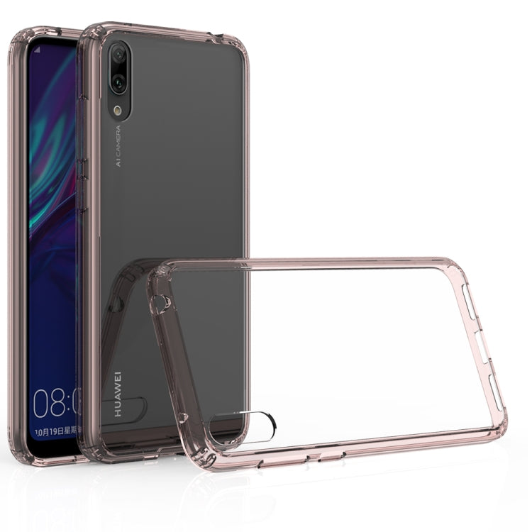 Scratchproof TPU + Acrylic Protective Case for Huawei Y7 Pro