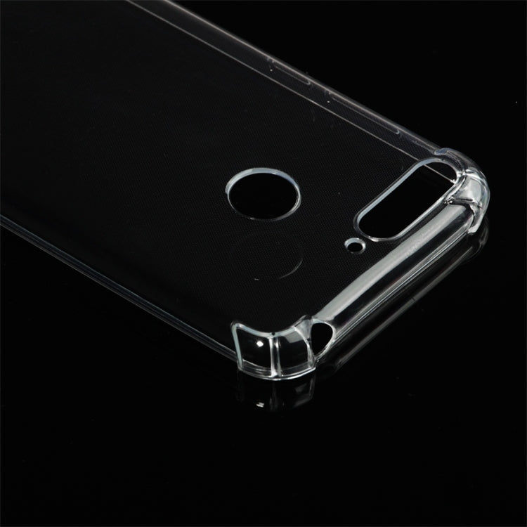 Shockproof TPU Protective Case for Huawei Honor 7A / Enjoy 8e / Y6 (2018) (Transparent)
