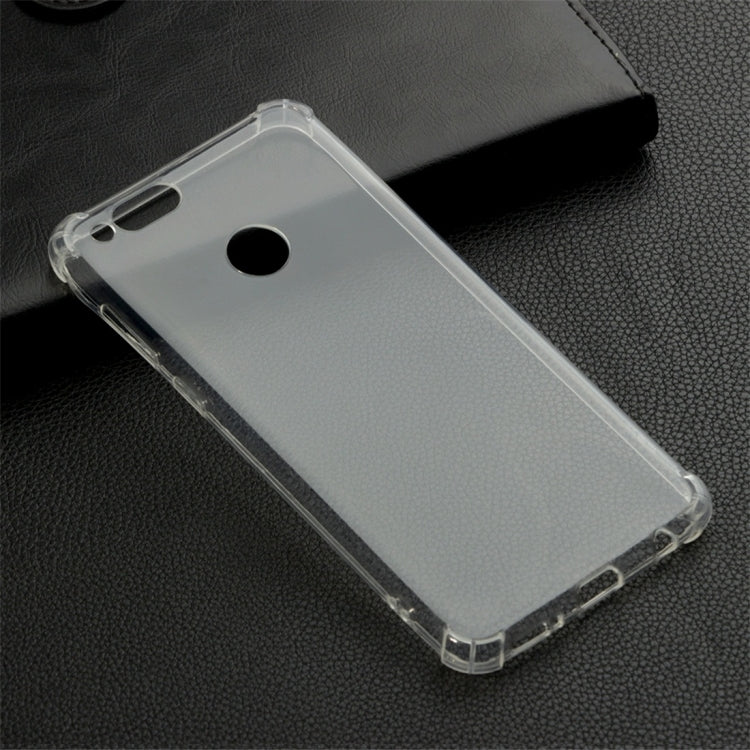 Shockproof TPU Protective Case for Huawei Honor 7X (Transparent)