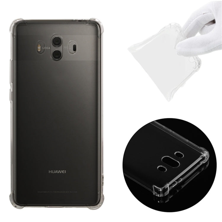 Shockproof TPU Protective Case for Huawei Mate 10 (Transparent)