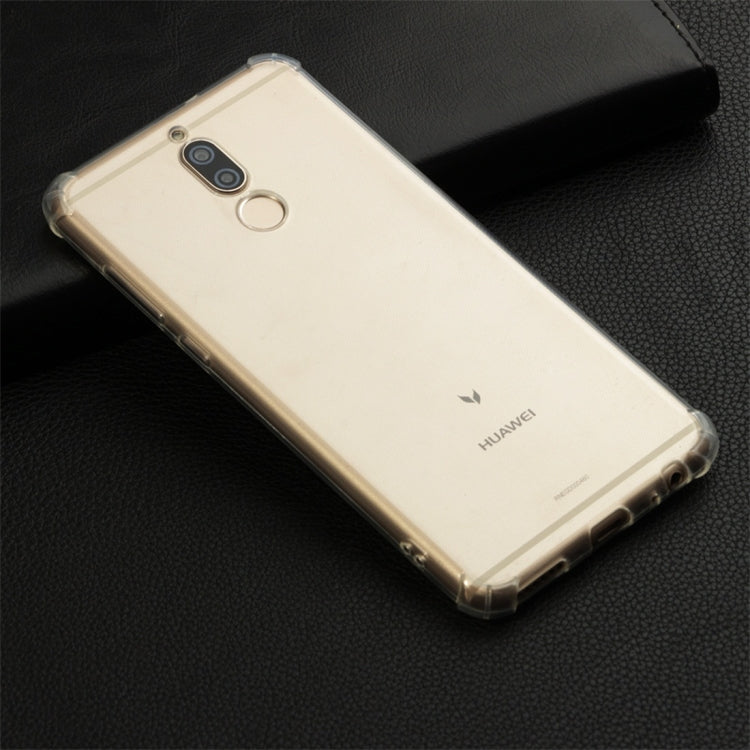 Shockproof TPU Protective Case for Huawei Mate 10 Lite / Maimang 6 / Nova 2i (Transparent)