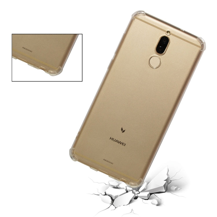 Shockproof TPU Protective Case for Huawei Mate 10 Lite / Maimang 6 / Nova 2i (Transparent)