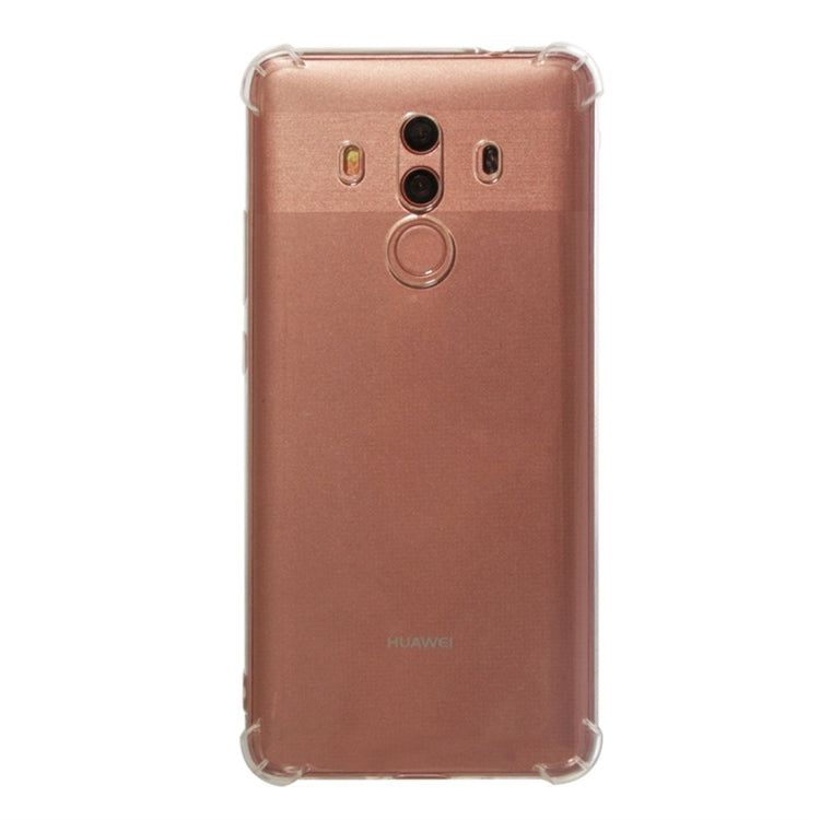 Shockproof TPU Protective Case for Huawei Mate 10 Pro (Transparent)