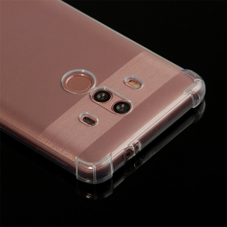 Shockproof TPU Protective Case for Huawei Mate 10 Pro (Transparent)