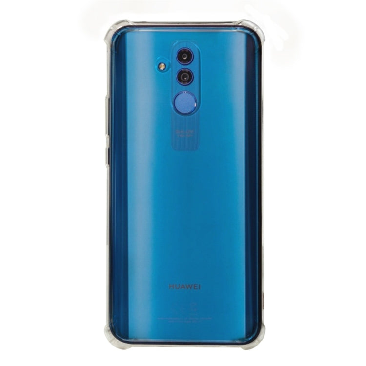 Shockproof TPU Protective Case for Huawei Mate 20 Lite (Transparent)