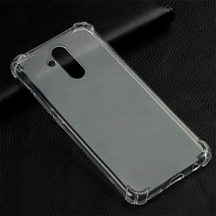 Shockproof TPU Protective Case for Huawei Mate 20 Lite (Transparent)