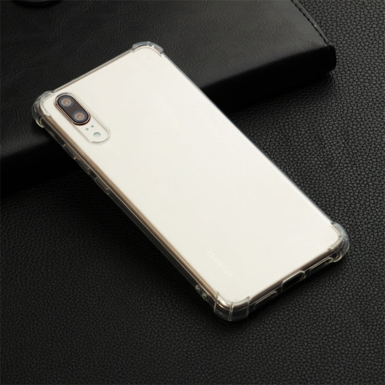 Shockproof TPU Protective Case for Huawei P20 (Transparent)