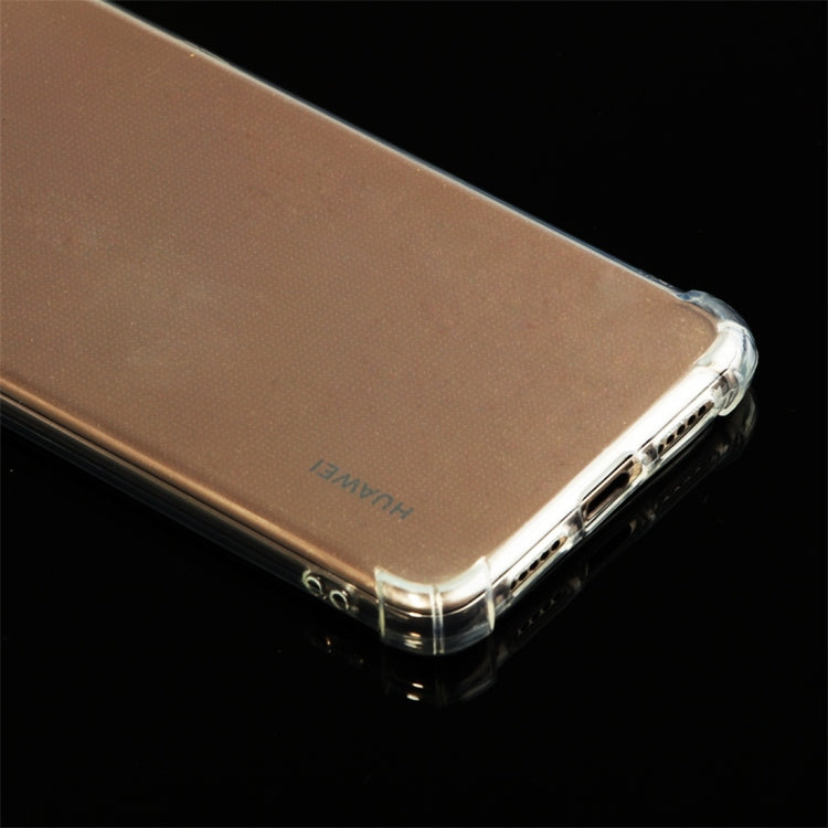Shockproof TPU Protective Case for Huawei P20 (Transparent)