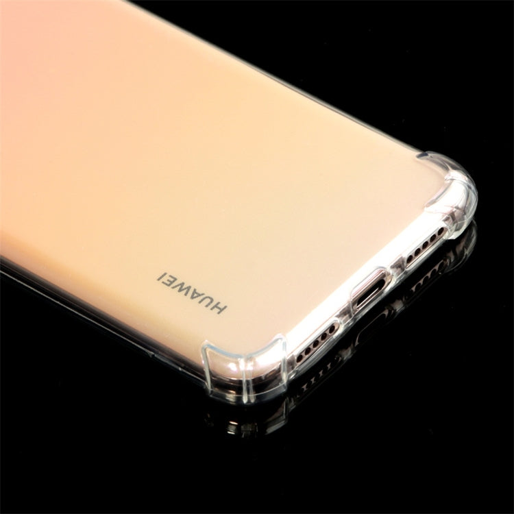 Shockproof TPU Protective Case for Huawei P20 Pro / P20 Plus (Transparent)