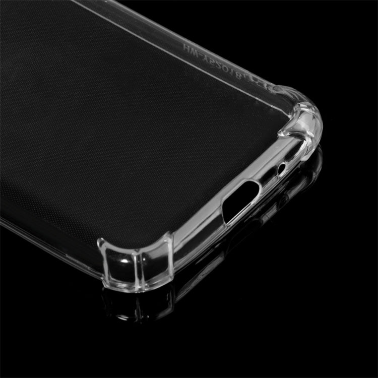 Shockproof TPU Protective Case for Huawei Y5 / Y5 Prime (2018) (Transparent)