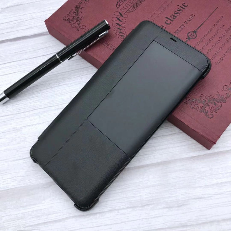Ultrathin Horizontal Flip Leather Case for Huawei Mate 20, with Call Display ID