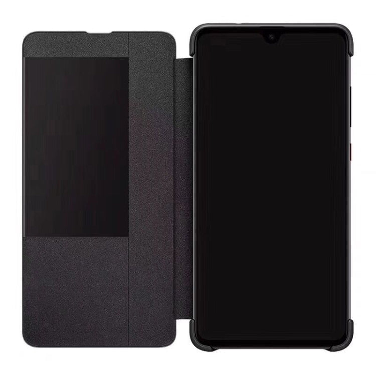 Ultrathin Horizontal Flip Leather Case for Huawei Mate 20, with Call Display ID