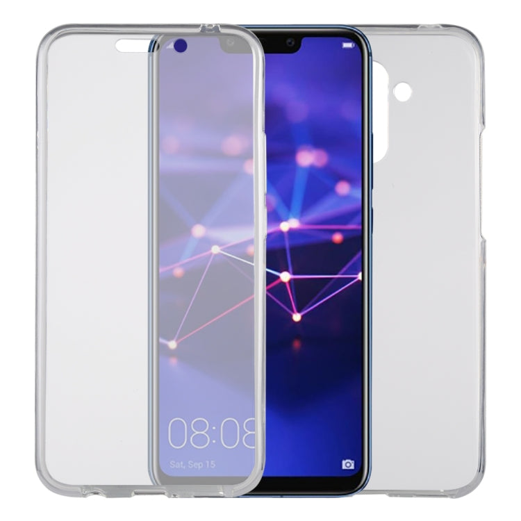 Ultra-thin Double-sided Full Coverage Transparent TPU Protective Case for Huawei Mate 20 Lite