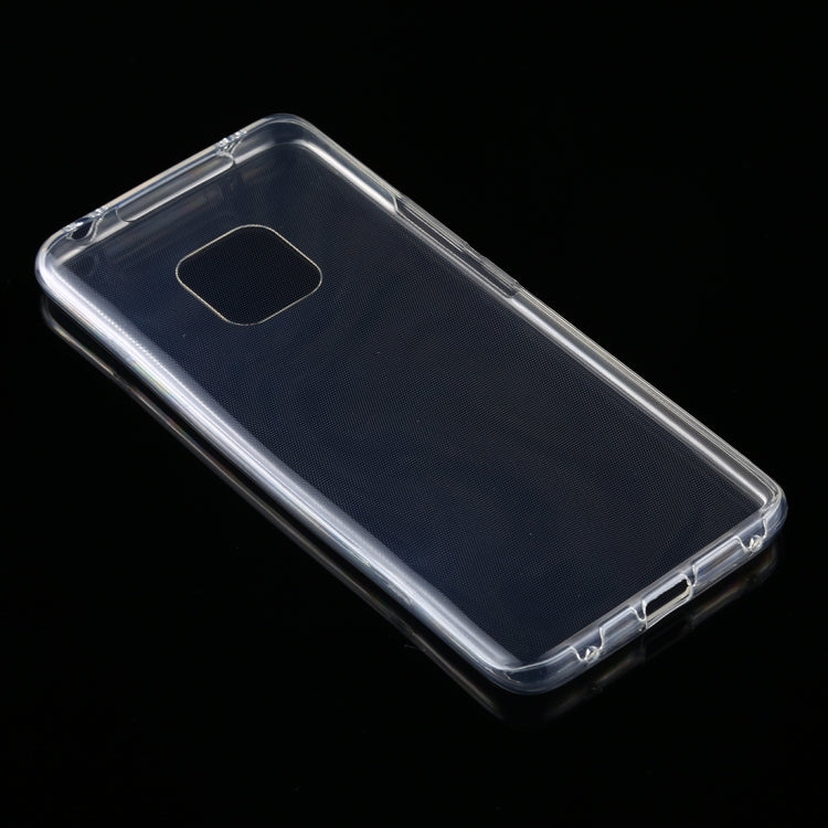 Ultra-thin Double-sided Full Coverage Transparent TPU Protective Case for Huawei Mate 20 Pro