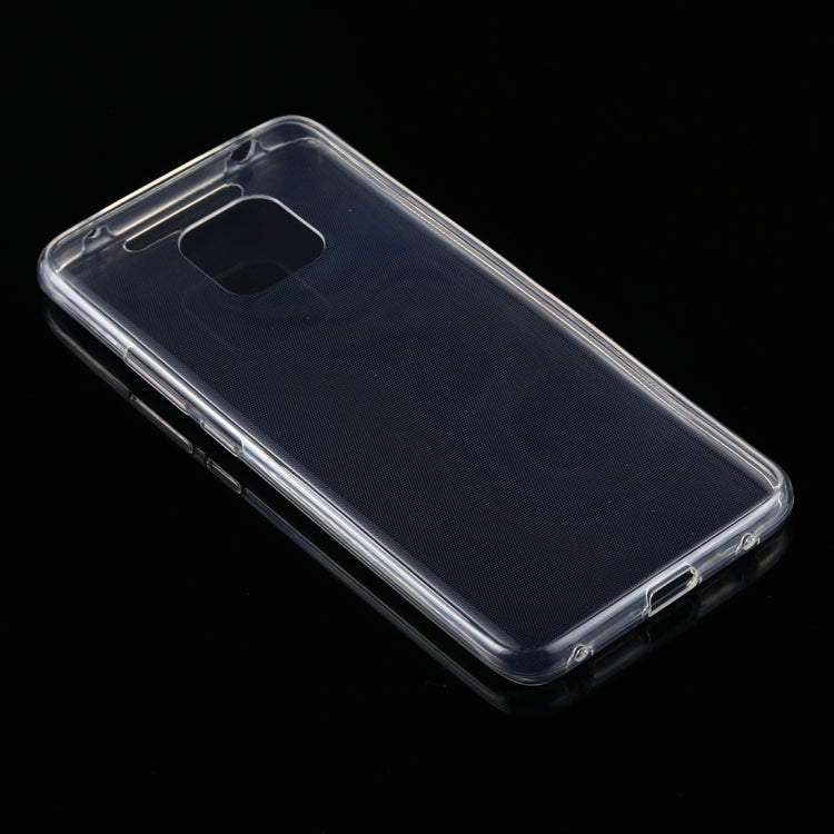 Ultra-thin Double-sided Full Coverage Transparent TPU Protective Case for Huawei Mate 20 Pro