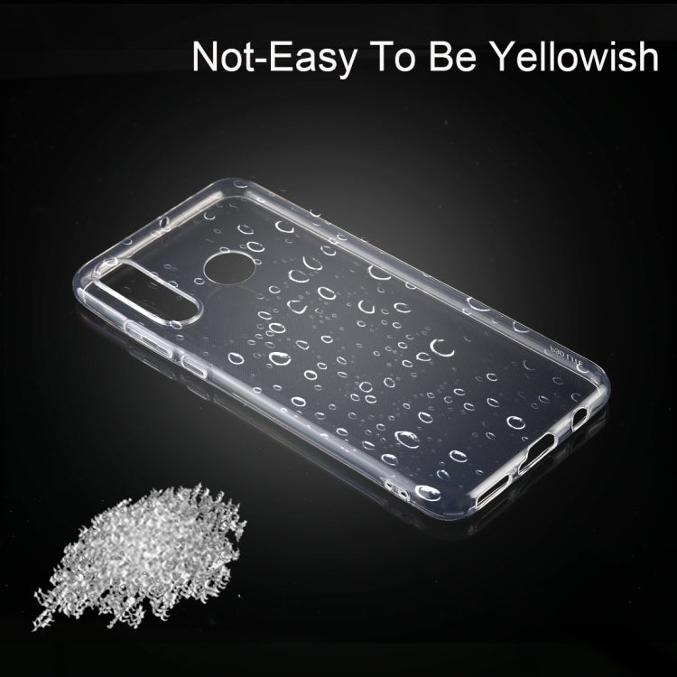 50 PCS 0.75mm Ultrathin Transparent TPU Soft Protective Case for Huawei P30 Lite