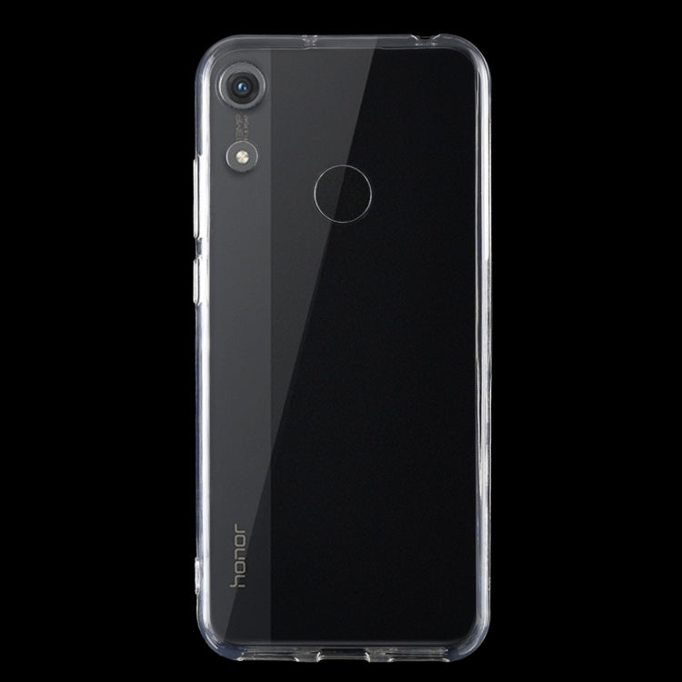 50 PCS 0.75mm Ultrathin Transparent TPU Soft Protective Case for Huawei Honor 8A