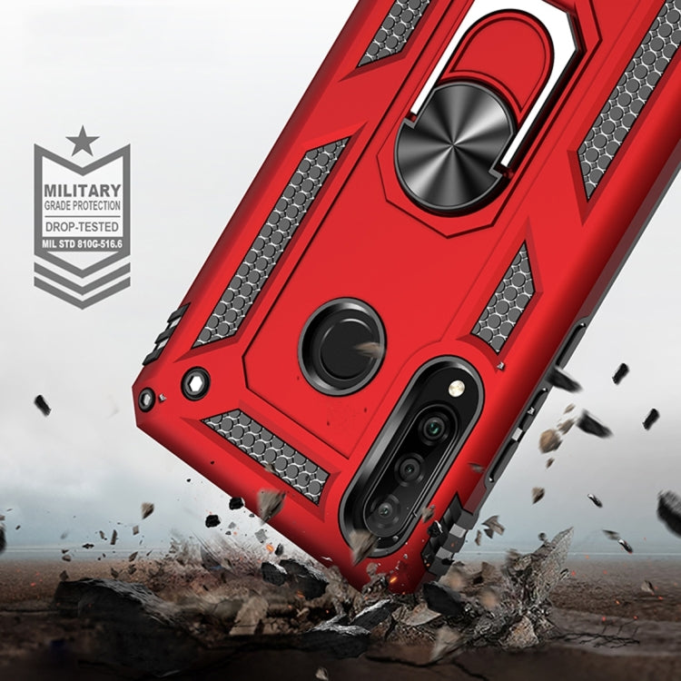 PC + TPU Shockproof Protective Case for Huawei Psmart Z, with Magnetic Ring Holder
