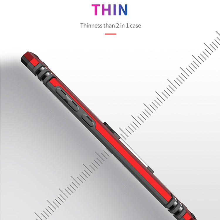 PC + TPU Shockproof Protective Case for Huawei Psmart Z, with Magnetic Ring Holder