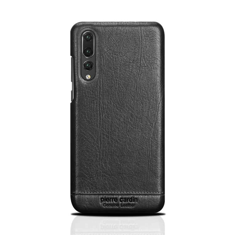 Pierre Cardin PCL-P03 Shockproof PC + Leather Protective Case for Huawei P20 Pro