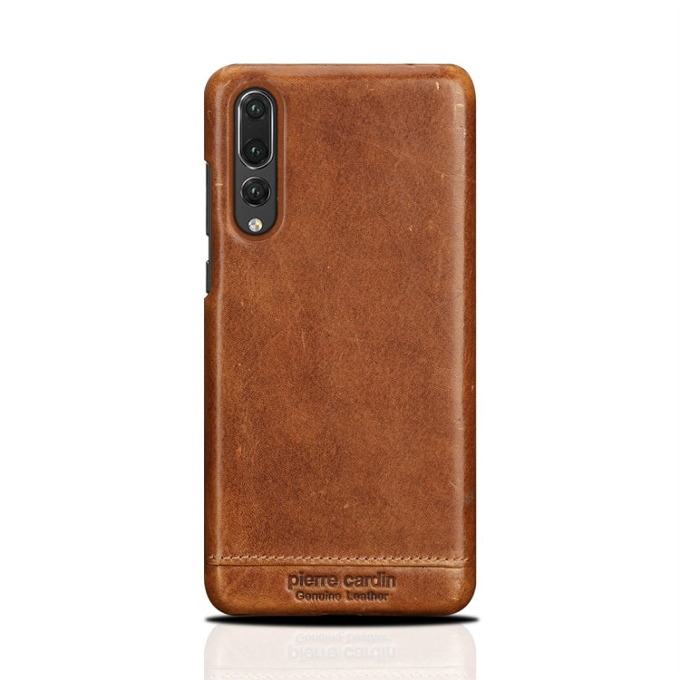 Pierre Cardin PCL-P03 Shockproof PC + Leather Protective Case for Huawei P20 Pro