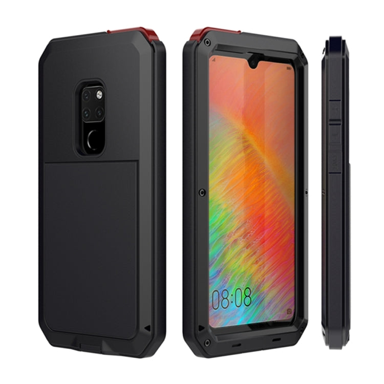 Tank Waterproof Dustproof Shockproof Aluminum Alloy + Silicone Case for Huawei Mate 20