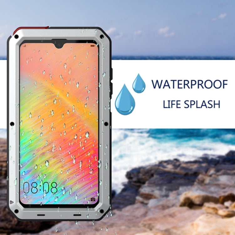 Tank Waterproof Dustproof Shockproof Aluminum Alloy + Silicone Case for Huawei Mate 20