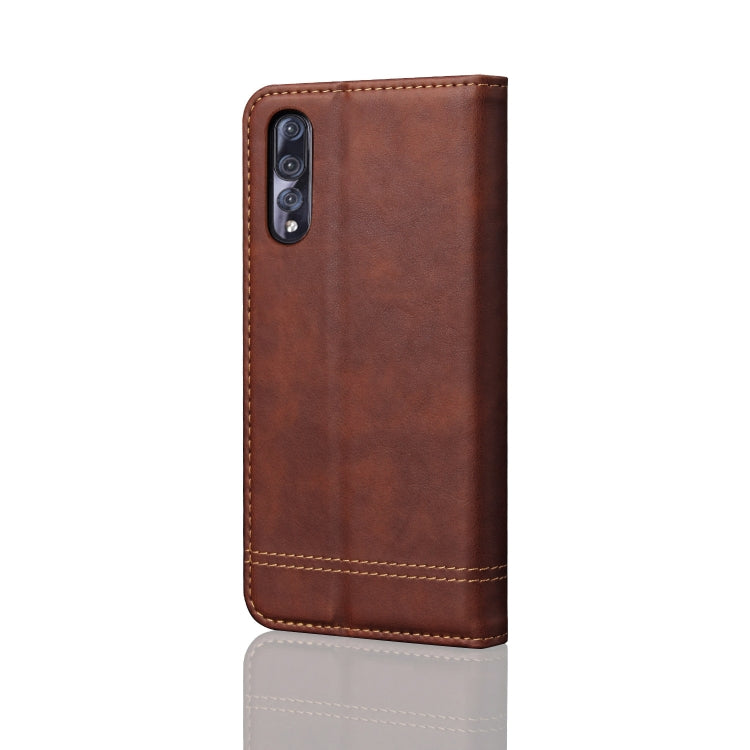 Casual Style Retro Crazy Horse Texture Horizontal Flip Leather Case for Huawei Mate 20 Pro, with Card Slots & Holder & Wallet