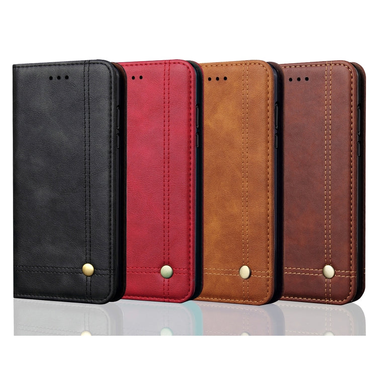 Casual Style Retro Crazy Horse Texture Horizontal Flip Leather Case for Huawei Mate 20 Pro, with Card Slots & Holder & Wallet
