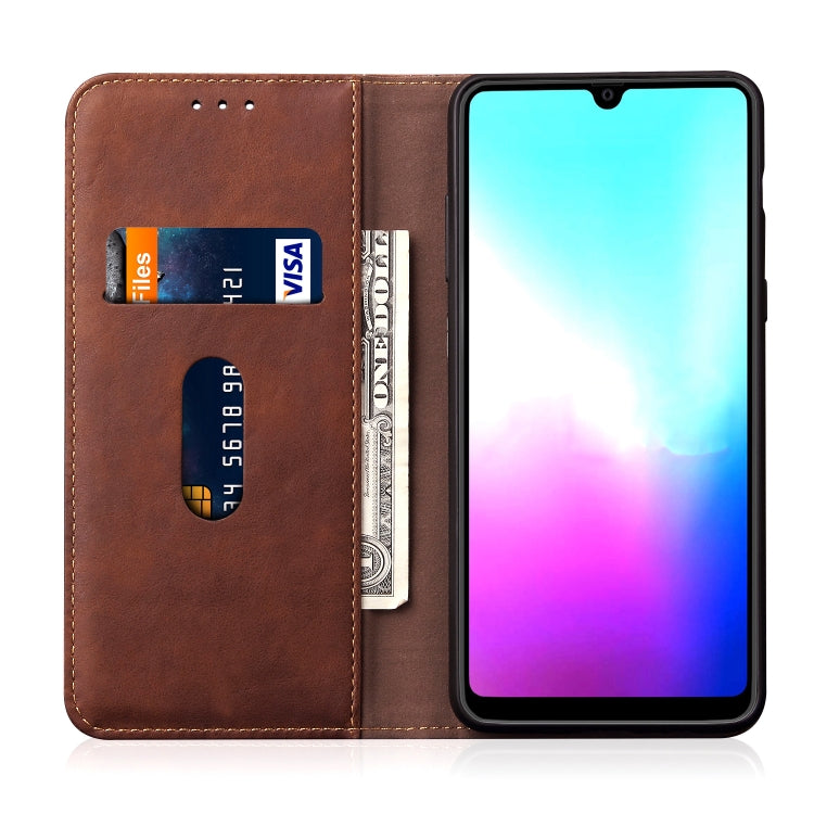 Casual Style Retro Crazy Horse Texture Horizontal Flip Leather Case for Huawei Mate 20, with Card Slots & Holder & Wallet