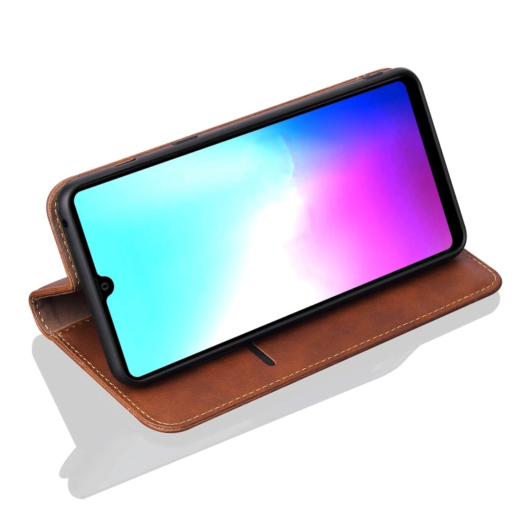 Casual Style Retro Crazy Horse Texture Horizontal Flip Leather Case for Huawei Mate 20, with Card Slots & Holder & Wallet