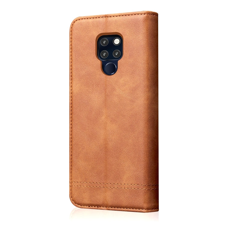 Casual Style Retro Crazy Horse Texture Horizontal Flip Leather Case for Huawei Mate 20, with Card Slots & Holder & Wallet