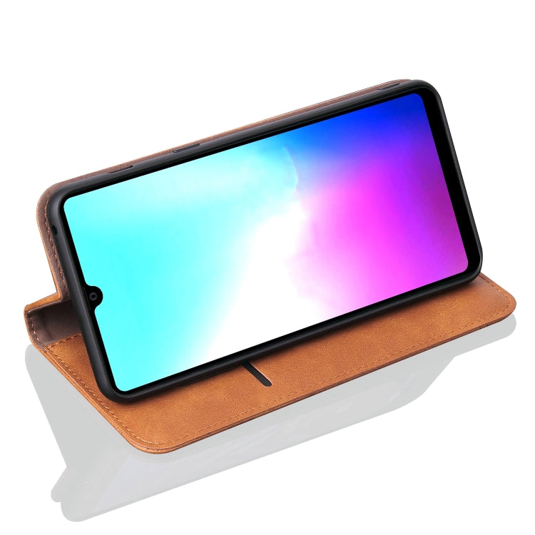 Casual Style Retro Crazy Horse Texture Horizontal Flip Leather Case for Huawei Mate 20, with Card Slots & Holder & Wallet