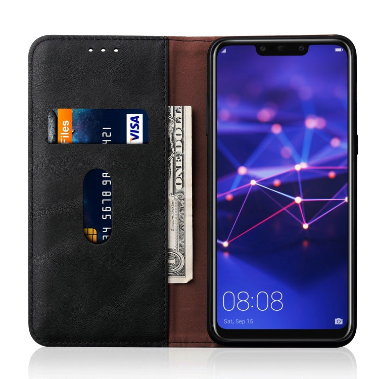 Casual Style Retro Crazy Horse Texture Horizontal Flip Leather Case for Huawei Mate 20 Lite, with Card Slots & Holder & Wallet