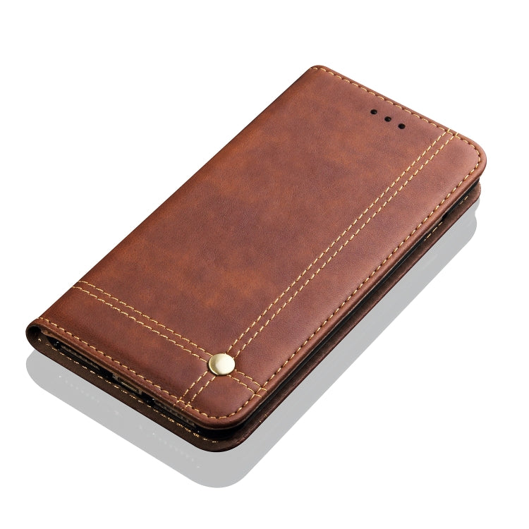 Casual Style Retro Crazy Horse Texture Horizontal Flip Leather Case for Huawei Nova 3i / P smart+, with Card Slots & Holder & Wallet