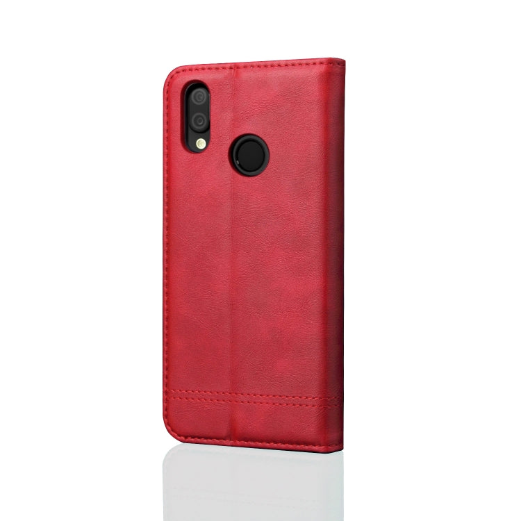 Casual Style Retro Crazy Horse Texture Horizontal Flip Leather Case for Huawei Nova 3i / P smart+, with Card Slots & Holder & Wallet