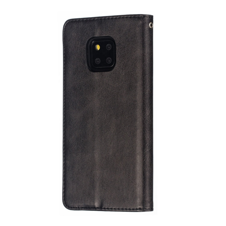 Calf Texture Zipper Magnetic Horizontal Flip Leather Case for Huawei Mate 20 Pro, with Wallet & Holder & Card Slots