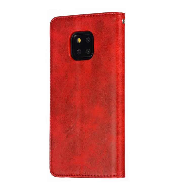 Calf Texture Zipper Magnetic Horizontal Flip Leather Case for Huawei Mate 20 Pro, with Wallet & Holder & Card Slots