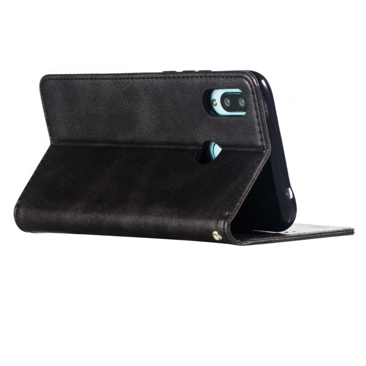 Calf Texture Zipper Magnetic Horizontal Flip Leather Case for Huawei nova 3i, with Wallet & Holder & Card Slots