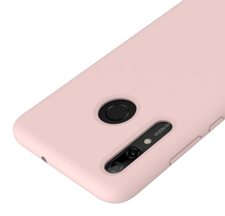 Solid Color Liquid Silicone Dropproof Protective Case for Huawei Enjoy 9s