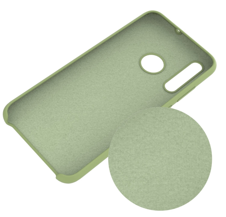 Solid Color Liquid Silicone Dropproof Protective Case for Huawei Enjoy 9s