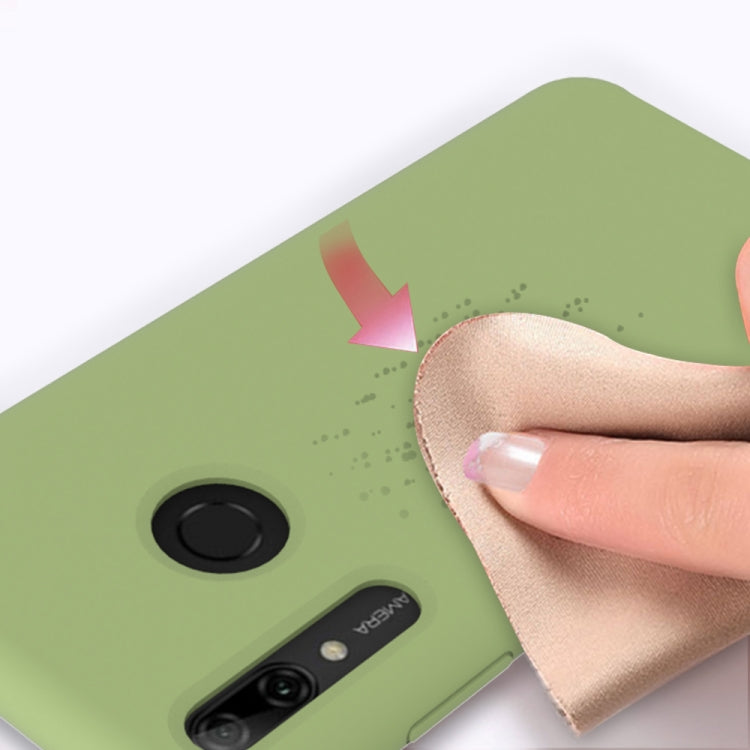 Solid Color Liquid Silicone Dropproof Protective Case for Huawei Enjoy 9s