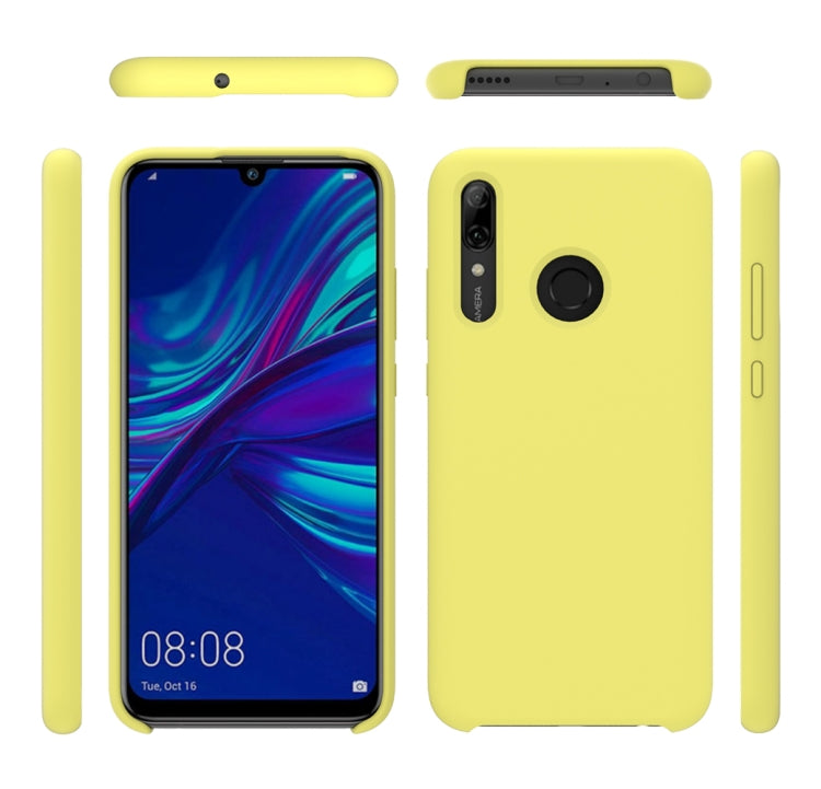 Solid Color Liquid Silicone Dropproof Protective Case for Huawei Enjoy 9s