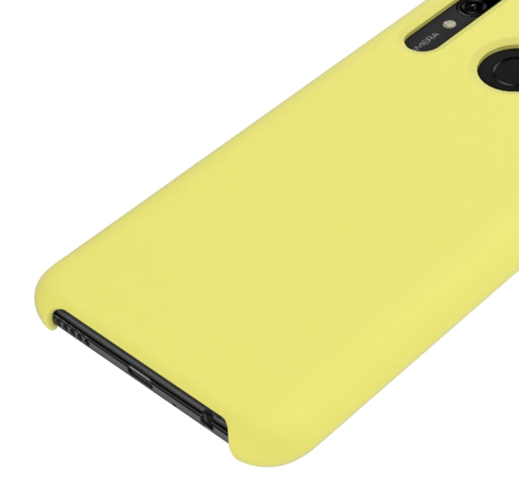 Solid Color Liquid Silicone Dropproof Protective Case for Huawei Enjoy 9s