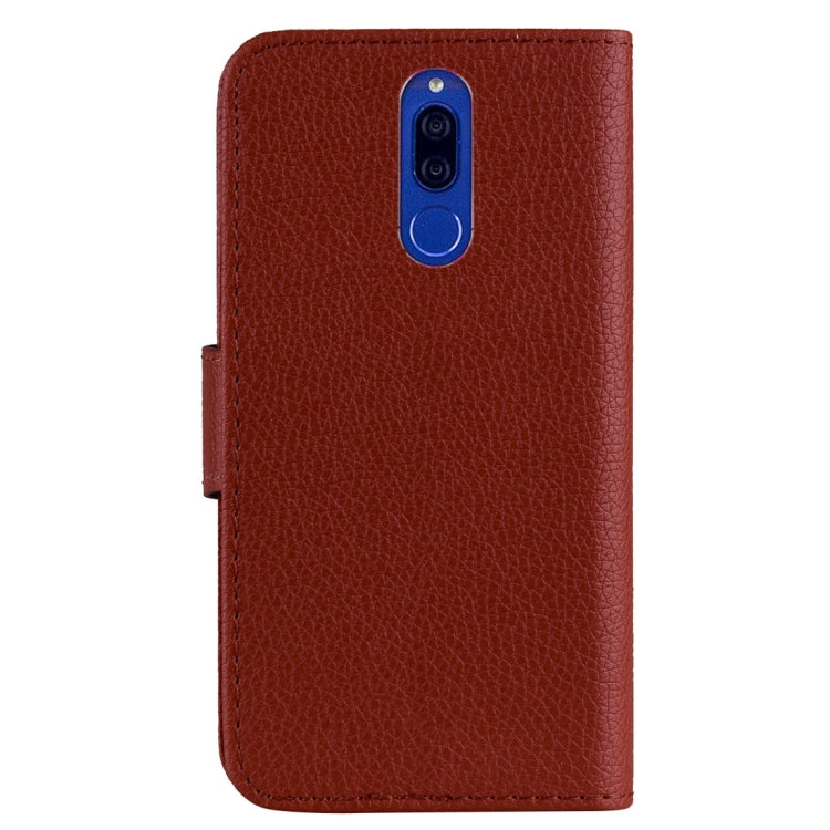 Litchi Texture Horizontal Flip Leather Case for Huawei Honor 9i & Mate 10 Lite & Maimang 6 & Nova 2i , with Wallet & Holder & Card Slots & Lanyard