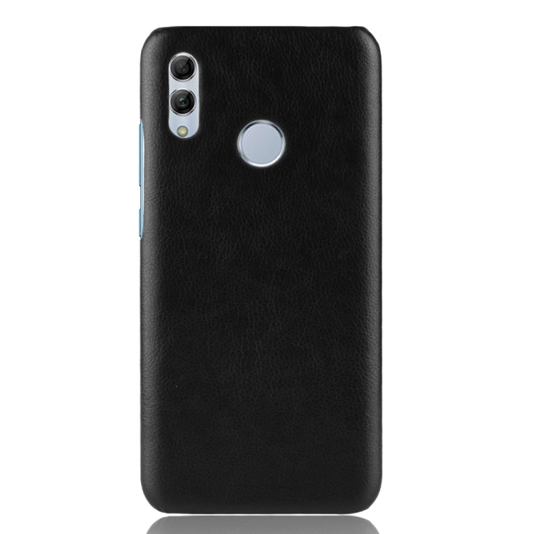 Shockproof Litchi Texture PC + PU Case for Huawei P Smart (2019)