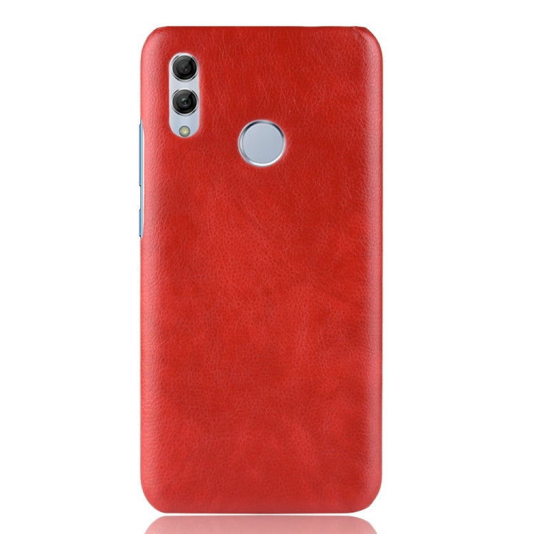Shockproof Litchi Texture PC + PU Case for Huawei P Smart (2019)